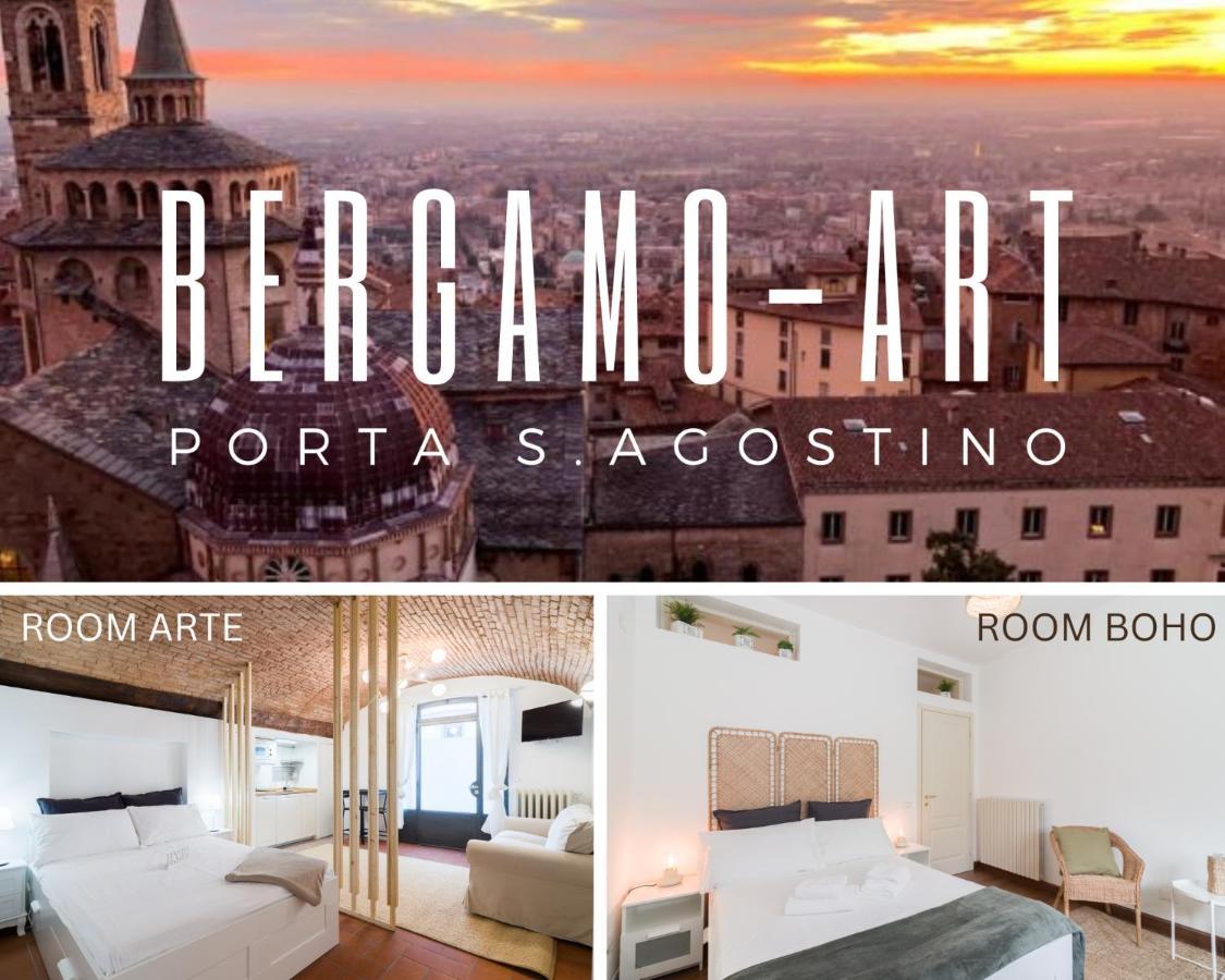 Bergamo Art - Porta Agostinoアパートメント エクステリア 写真